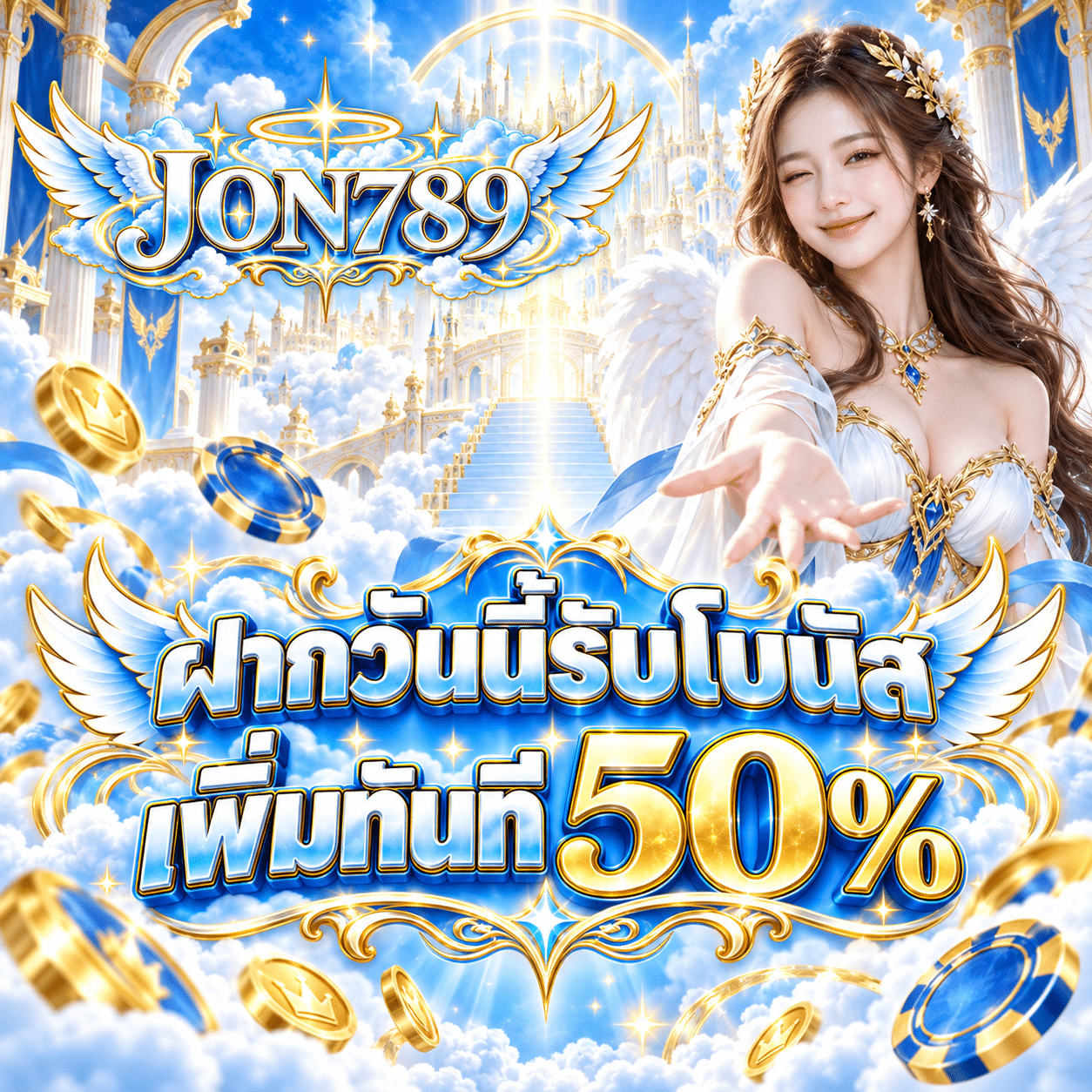 Jon789-promotion-ฝากรับเพิ่ม 50%
