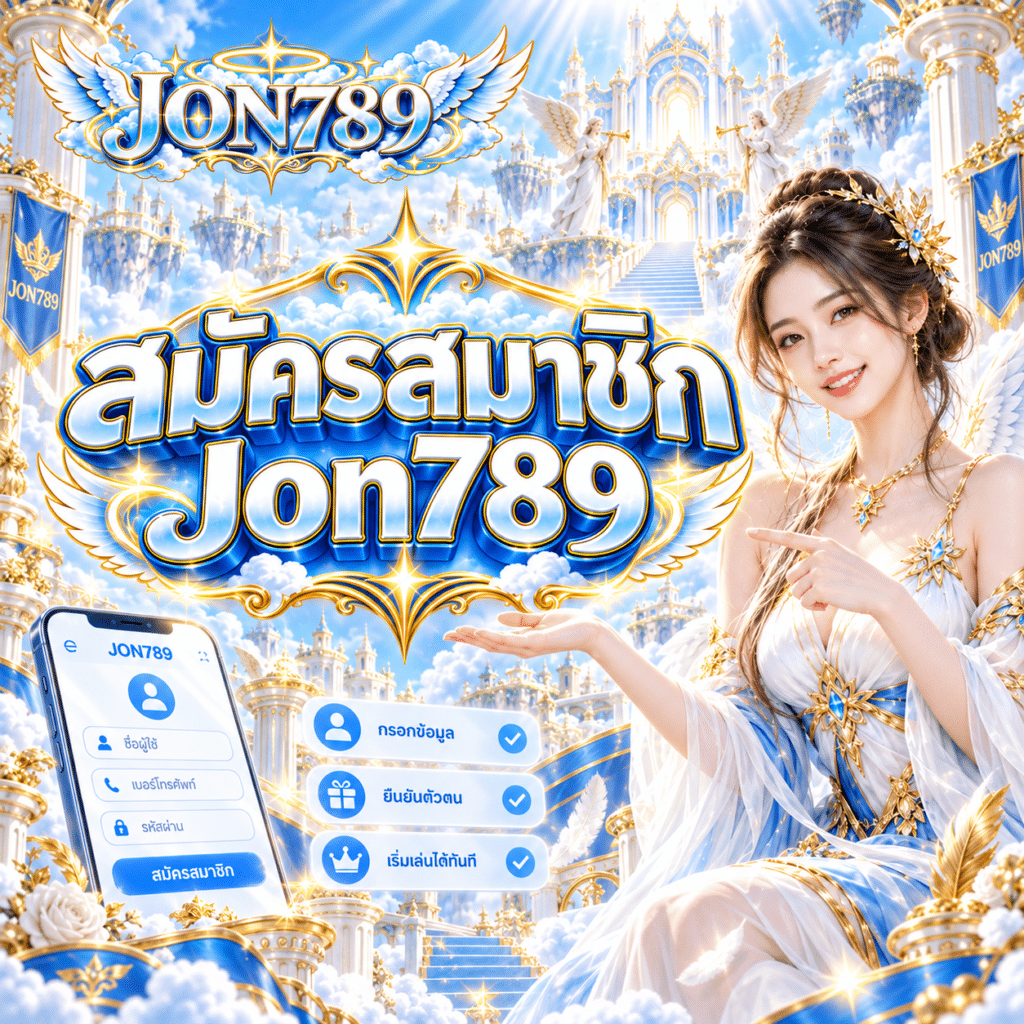 สมัครสมาชิก Jon789 รีวิวขั้นตอนตั้งแต่เริ่มกรอกข้อมูลจนเข้าใช้งานครั้งแรก